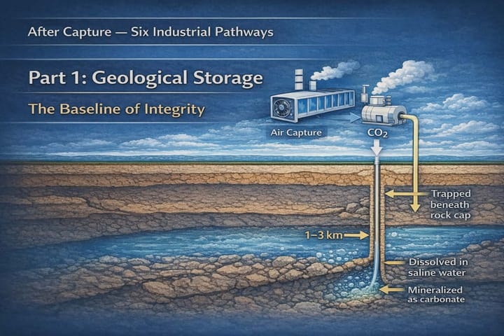 After Capture - Six Industrial Pathways for Atmospheric Carbon